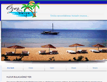 Tablet Screenshot of ozerpansiyon.com